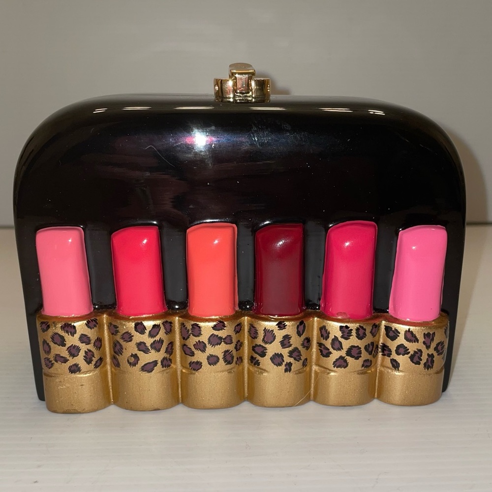 Signed Vintage Timmy Woods Lipstick 💄💄💄💄💄💄 mini handbag